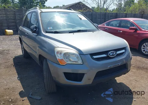 2010 Kia Sportage Lx from USA, damaged, VIN KNDKG3A44A7692201